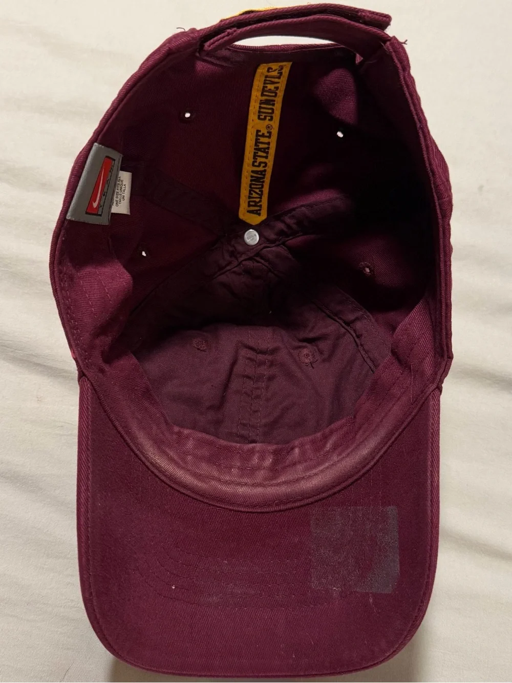 Nike Maroon Unstructured Baseball Cap